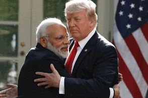 Trump calls himself, PM Modi as leaders of social media