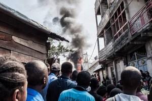 Video: 29 Killed As Plane Crashes Into Homes In Congo 