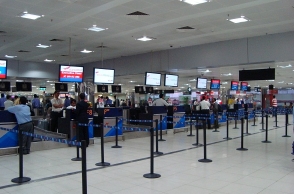 Computer check-in systems crash creating chaos in airports across the world