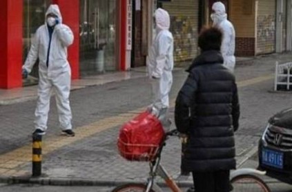 Dead Man Found On An Empty Street In China\'s Wuhan coronavirus  