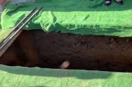 Dead Man screams from coffin, funeral cracks up: Watch Video 