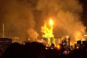 Video: Massive Explosion At Chemical Factory Kills 1, Injures 8 Others 