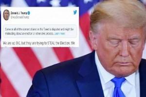 US Election 2020: Donald Trump Makes BIG Blunder on Social Media; Gets Flagged by Twitter! 