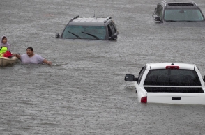 Indian students rescued from 'Hurricane Harvey', critical