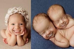 Photographer gives Newborns Teeth and it's HILARIOUS!