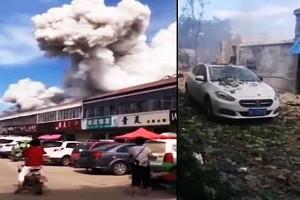 Breaking: Massive EXPLOSION and FIRE Erupts in China! Details
