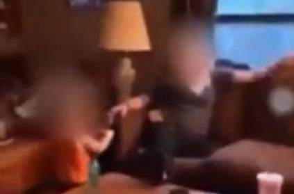 Mum forces young son to down shots in shocking video