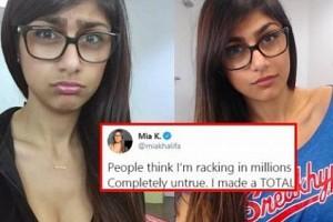 Not millions, here is how much Mia Khalifa made being an adult film actress!
