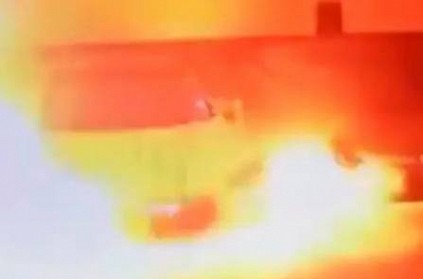 Parked Tesla Car Bursts Into Flames In Shanghai, Video Goes Viral