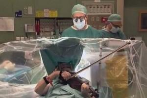 Video: Doctors Wake Up Patient To Play Violin During Brain Surgery  