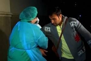 Video: Discharged Coronavirus Patient Gets Dragged Back Into Hospital During LIVE Interview 