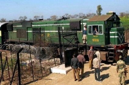 Samjhauta Express escorted by Indian crew to Attari