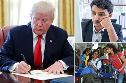 Trump Suspends H-1B H-4 L1 J1 Visas - Indians to get Affected