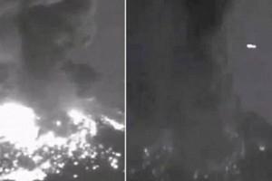 Video: Mysterious Light Flashes Behind Erupting Volcano; People Curious About Its Sound! 
