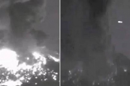UFO Seen Floating Behind Erupting Volcano In Mexico Video Viral 