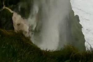 Watch Video: Waterfall In Ireland Appears To Flow Backwards