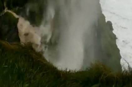Viral video: Waterfall in Ireland appears to flow backwards