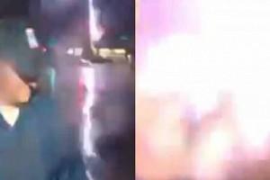 Viral Video: Weather reporter almost struck by lightning while on camera!
