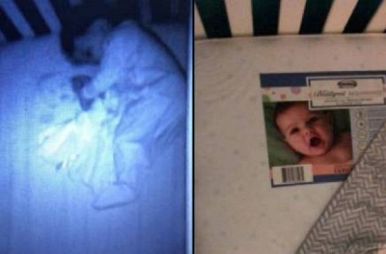 Woman spots terrifying \'ghost baby\' in son\'s crib; photo viral 