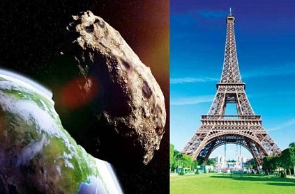 An asteroid the size of an Eiffel Tower is heading towards Earth