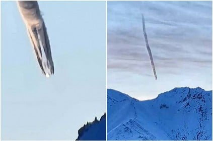 Bizarre cloud formation in Alaska; picture goes viral