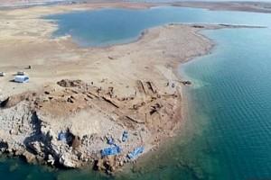 Extreme drought reveals ruins of 3400-year-old city in this country!