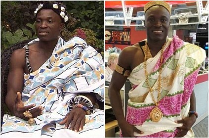 King of West African tribe returns to gardening job in Canada