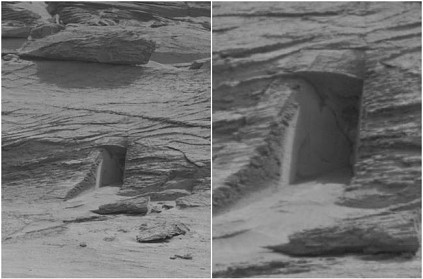 NASA Curiosity Rover Finds A Doorway On Mars Picture surface