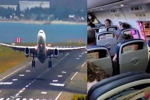 Passenger opens plane emergency exit amidst landing - Others in shock!