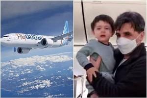 Here's what the passengers did to calm down a crying toddler on a flight - viral video!