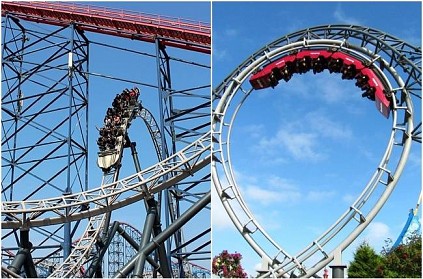 Riders get stuck at 235 feet after rollercoaster malfunctions