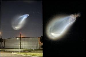 Space jellyfish lights up the sky - video goes viral!