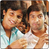 Jiiva and Santhanam