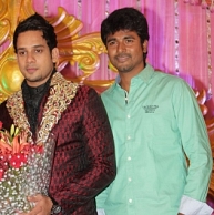 The wedding reception of Bharath was a really grand affair.
