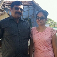 Karthik Subbaraj's dad plays the dad of Nanditha in Mundasupatti