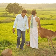 Shankar, Vikram and their team are presently shooting in Chennai for Ai aka I