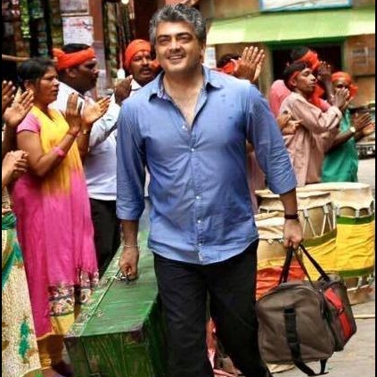 A new still of Ajith and Lakshmi Menon from Thala 56 was released yesterday A new still of Ajith and Lakshmi Menon from Thala 56 was released yesterday