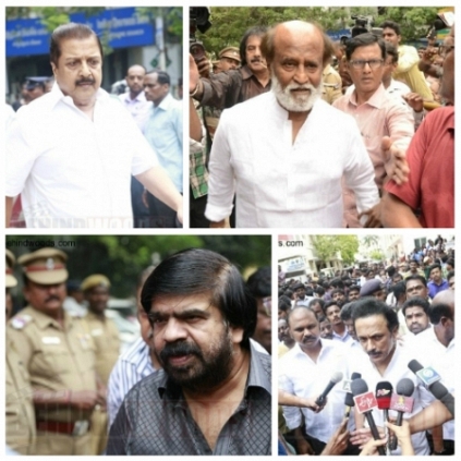 All shoots will be cancelled tomorrow, the 15th of July as a mark of respect to the late MS Viswanathan