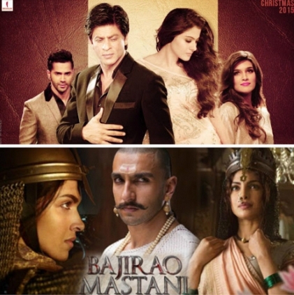 Bajirao Mastani seems to have gained the upper hand over Dilwale