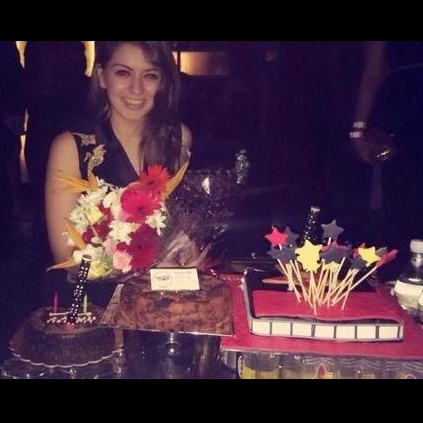 Birthday wishes to actress Hansika.