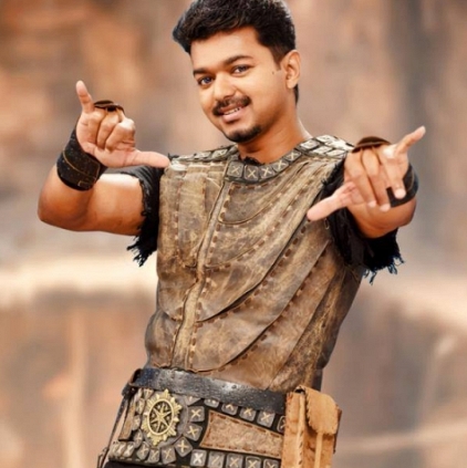 Ilayathalapathy Vijay's special screening of Puli for his Family and friends Ilayathalapathy Vijay's special screening of Puli for his Family and friends
