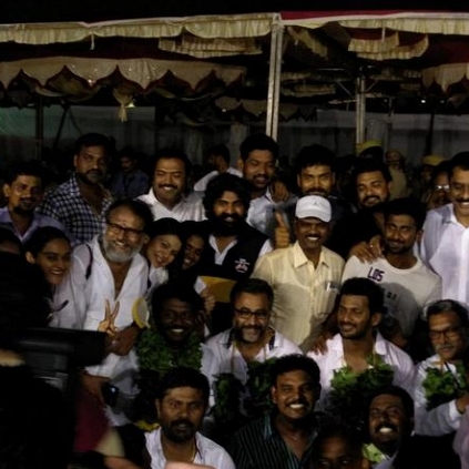 Karunaas and Ponvannan have been elected as the Vice Presidents of Nadigar Sangam