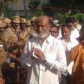Superstar Rajini places 2 conditions after voting at the Nadigar Sangam Elections