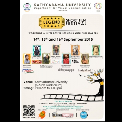 Sathyabama University to host Legend 2015