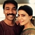 A special moment between Dhanush and Samantha