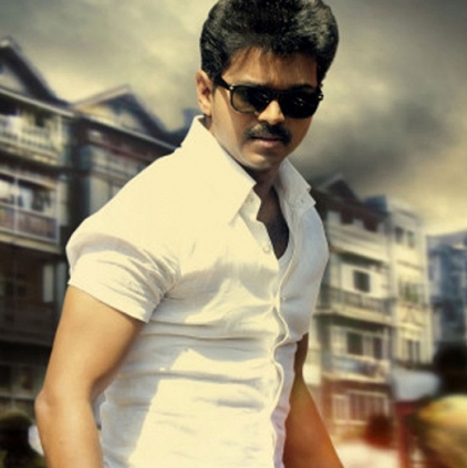 Vijay shoots for his upcoming film Vijay 59 in spite of the rain.