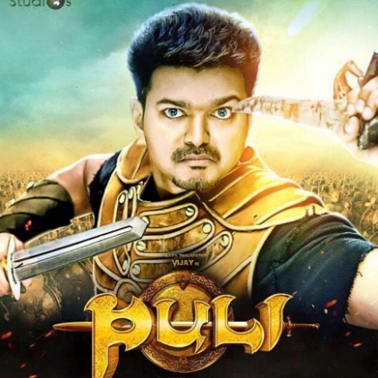 Vijay's Puli teaser is the most liked one by fans in a recent poll