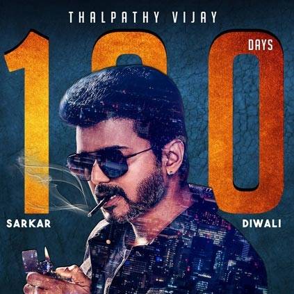 100 days to go for the release of Vijay's Sarkar