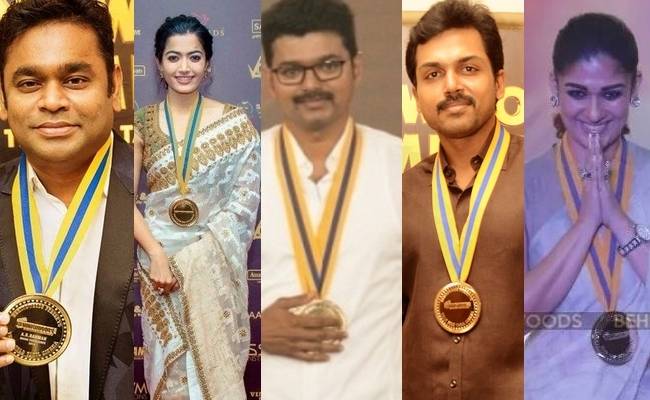 8th Annual Behindwoods Gold Awards date announced May 15 and 22