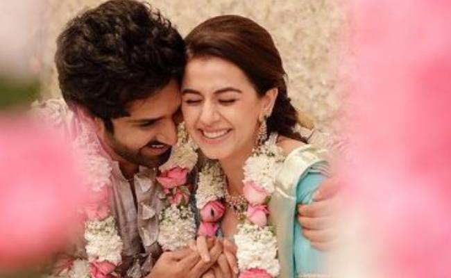 Aadhi and Nikki Galrani get engaged; pics go viral